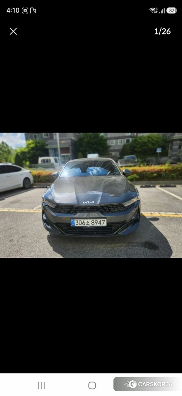 Kia K5 3rd generation 2021 Серый из Кореи