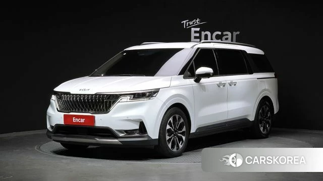 Kia Carnival 4th generation 2022 Белый из Кореи