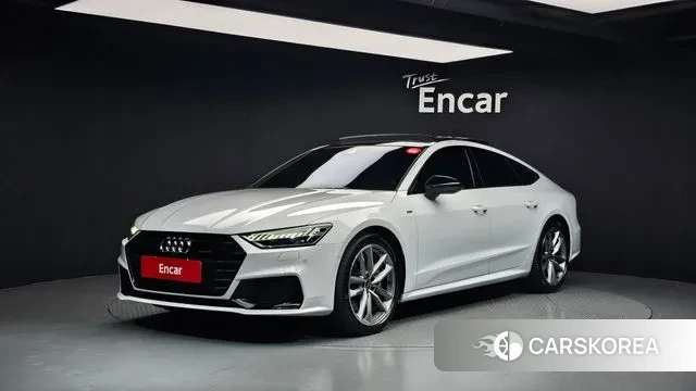 Audi A7 (4K) 2023 Белый из Кореи