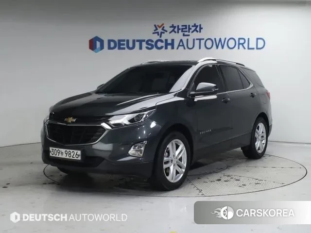 Chevrolet (GM Daewoo) Equinox 2020 Серый из Кореи