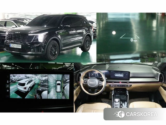 Kia The New Sorento 4th Generation 2023 Черный из Кореи