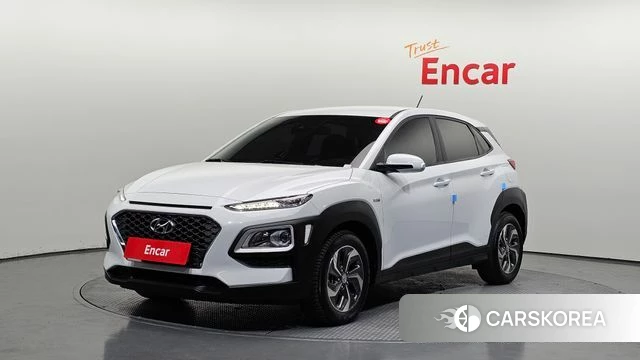 Hyundai Kona Hybrid 2020 Белый из Кореи