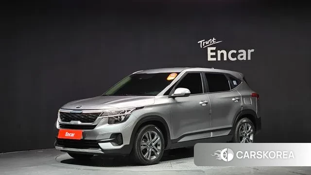 Kia Seltos 2019 Серебристо-серый из Кореи