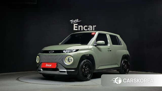 Hyundai Casper 2021 Темно-зеленый из Кореи