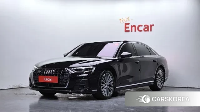Audi A8 (D5) 2023 Черный из Кореи