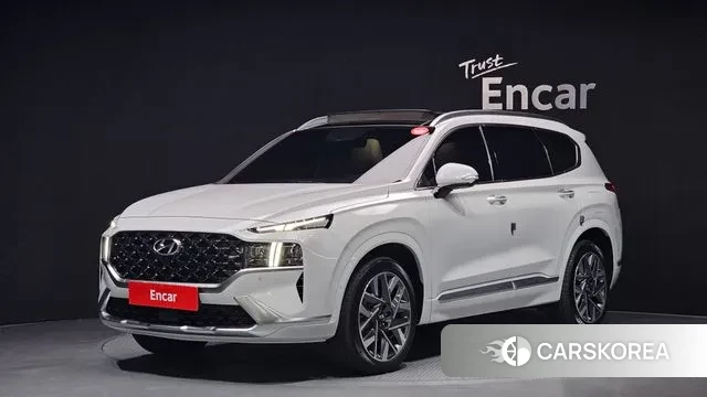 Hyundai The New Santa Fe 2020 Белый из Кореи
