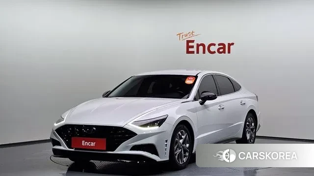 Hyundai Sonata (DN8) 2022 Белый из Кореи