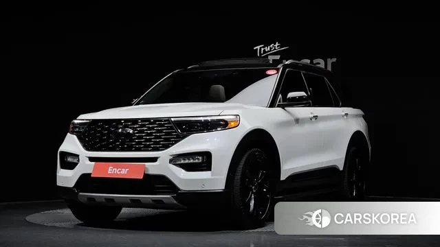 Ford Explorer 6th Generation 2021 Белый из Кореи