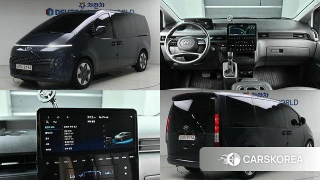 Hyundai Staria 2023 Серый из Кореи