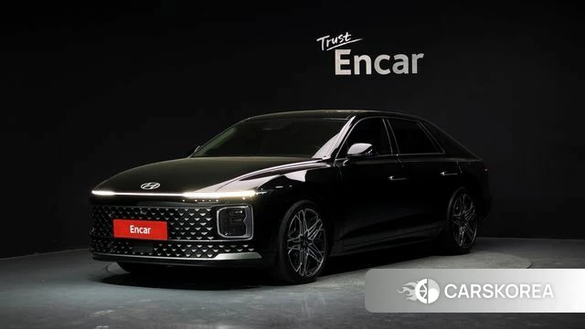 Hyundai Grandeur Hybrid (GN7) 2023 Черный из Кореи