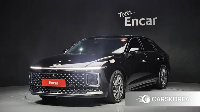 Hyundai Grandeur Hybrid (GN7) 2023 Черный из Кореи