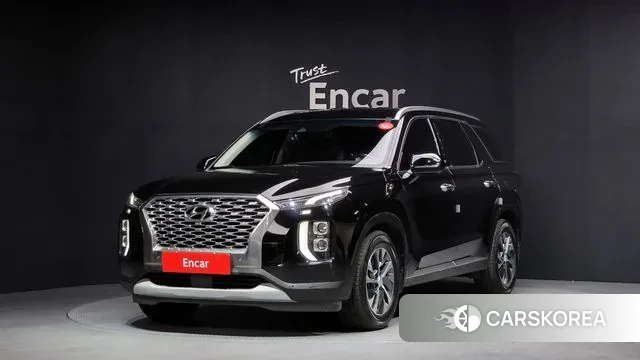 Hyundai Palisade 2022 Черный из Кореи