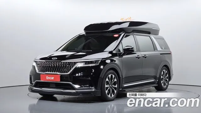 Kia Carnival 4th generation 2021 Черный из Кореи