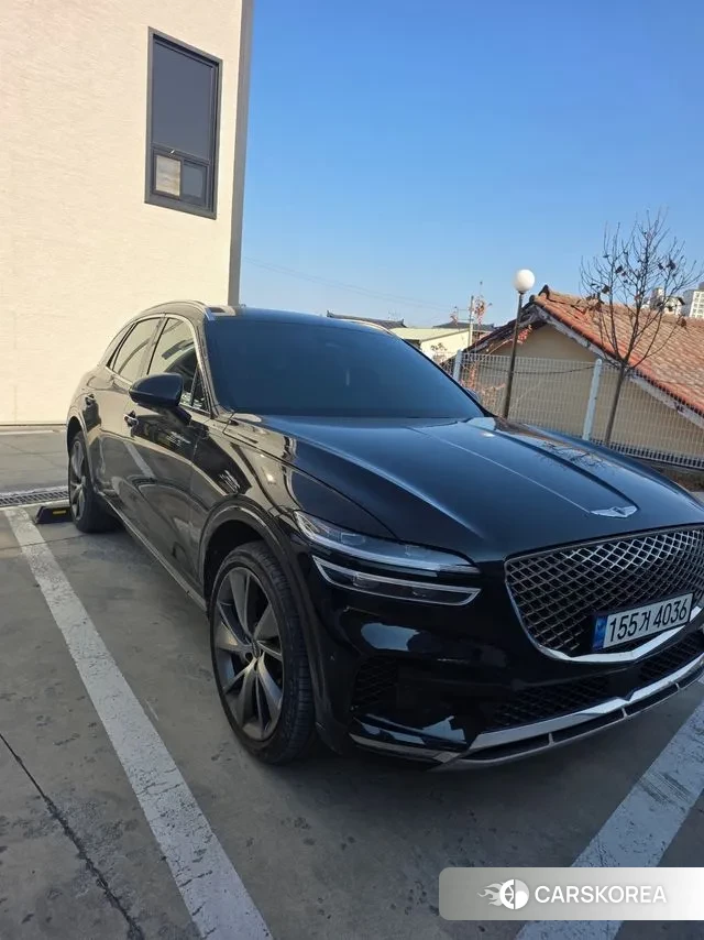 Genesis GV70 2023 Черный из Кореи