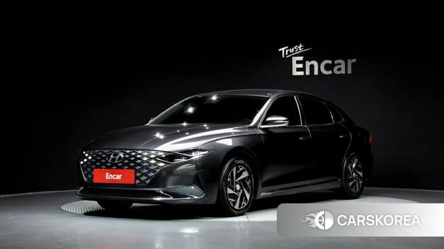 Hyundai The New Grandeur IG Hybrid 2021 Черный из Кореи