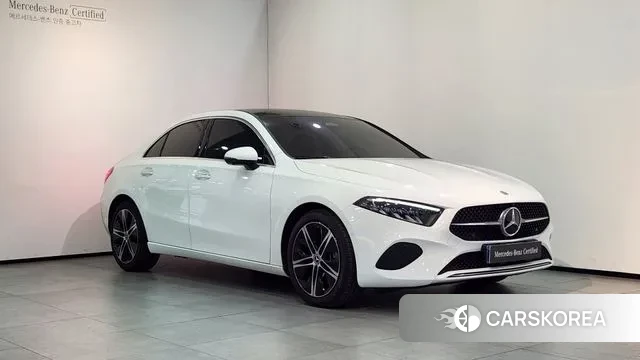 Mercedes-Benz A-Class W177 2024 Белый из Кореи