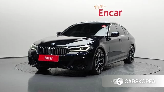 BMW 5 Series (G30) 2022 Синий из Кореи