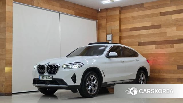 BMW X4 (G02) 2021 Белый из Кореи