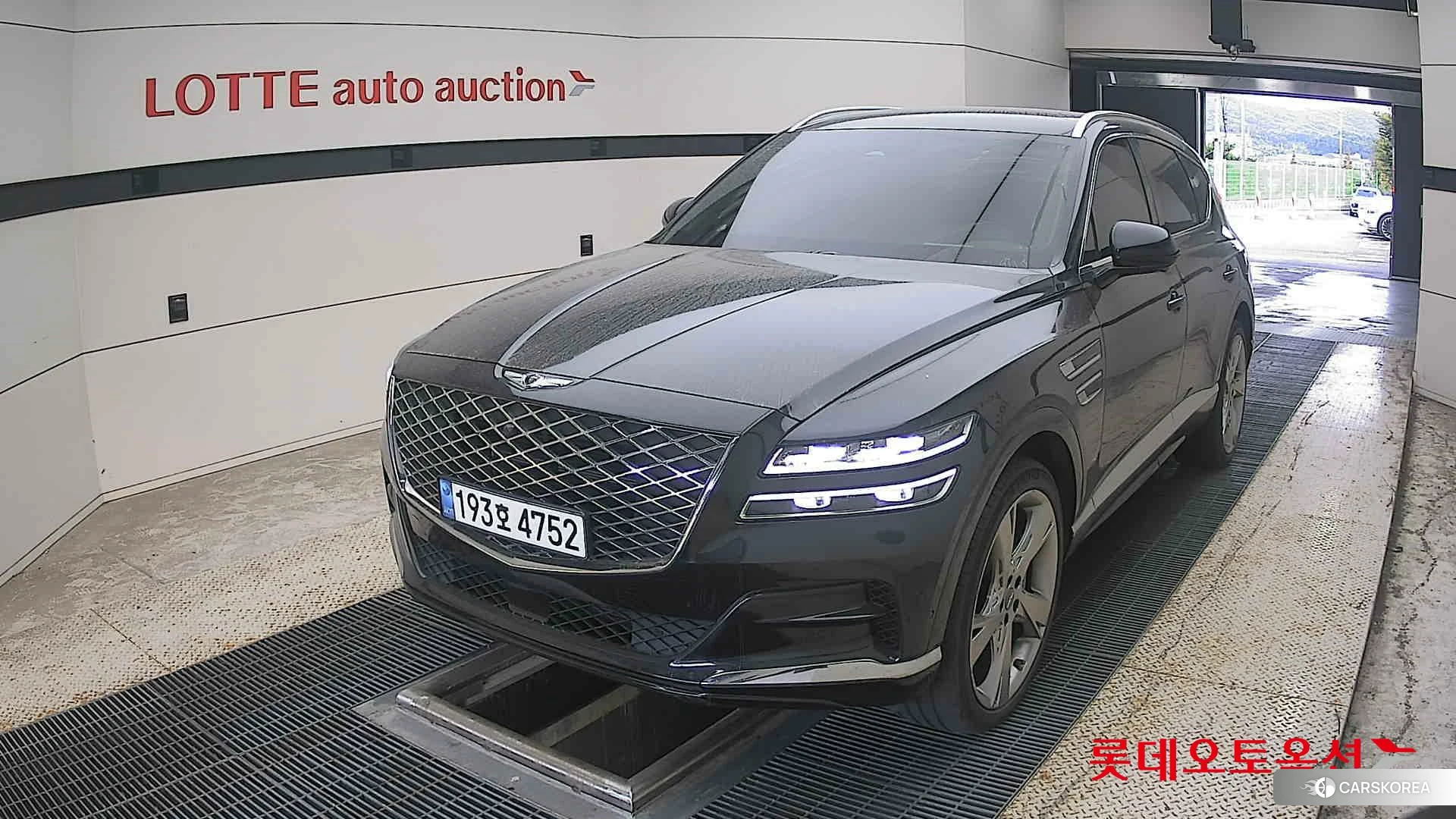 Hyundai GV80 2022 Черный из Кореи