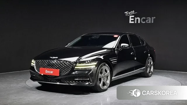 Genesis G80 (RG3) 2021 Черный из Кореи