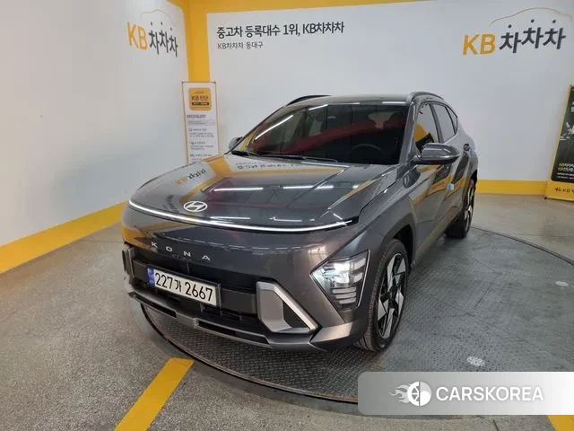 Hyundai Kona (SX2) 2024 Серый из Кореи