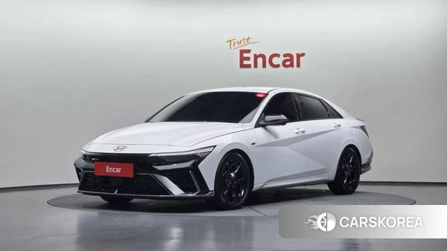 Hyundai The New Avante Hybrid (CN7) 2026 Белый из Кореи
