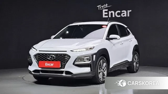 Hyundai Kona 2018 Белый из Кореи