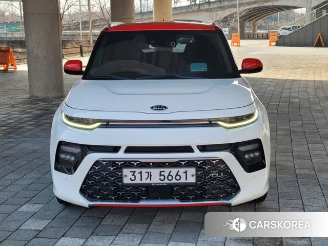 Kia Soul Booster 2019 Белый из Кореи