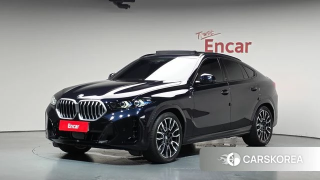 BMW X6 (G06) 2025 Черный из Кореи