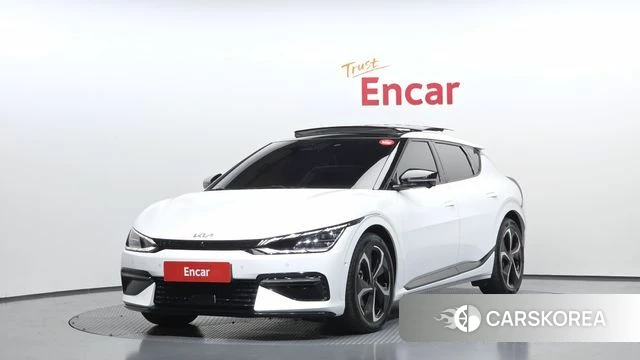 Kia EV6 2022 Белый из Кореи