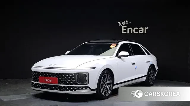 Hyundai Grandeur (GN7) 2023 Белый из Кореи