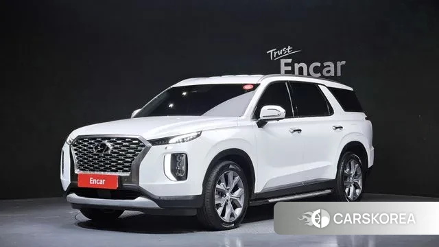 Hyundai Palisade 2021 Белый из Кореи