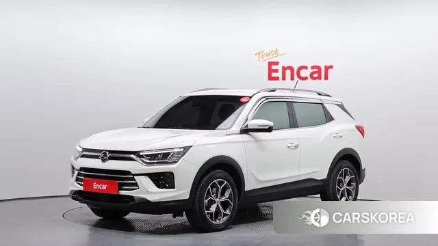 Ssangyong Beautiful Korando 2021 Белый из Кореи