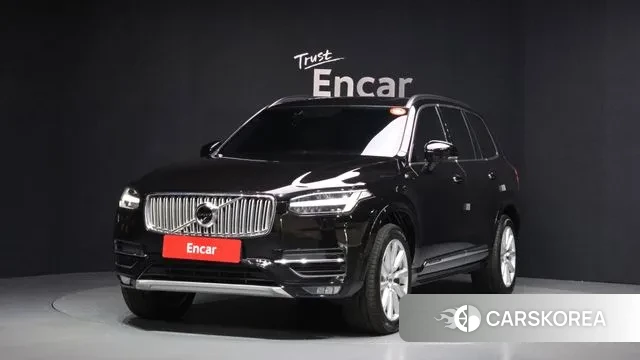 Volvo XC90 second Generation 2018 Черный из Кореи