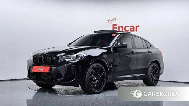 BMW X4M (G02) 2025 Черный из Кореи