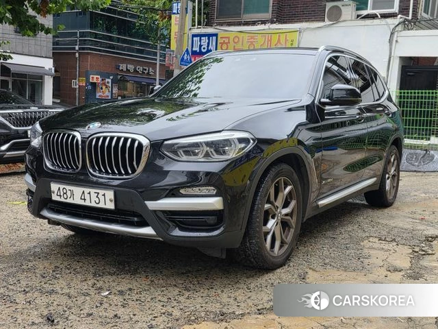 BMW X3 (G01) 2018 Черный из Кореи