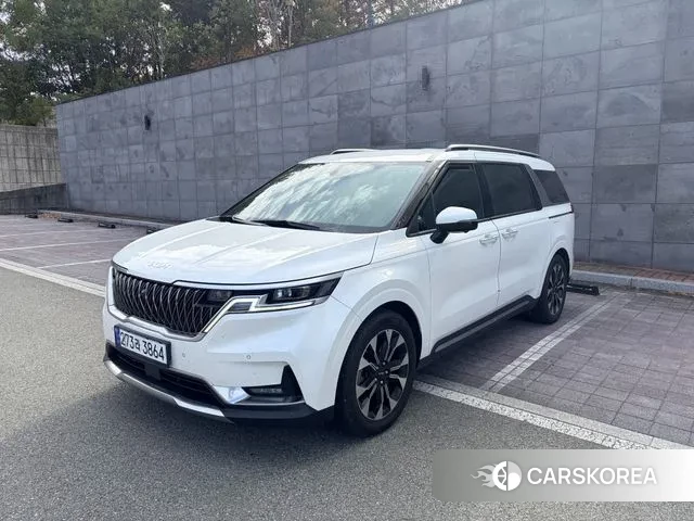 Kia Carnival 4th generation 2021 Белый из Кореи