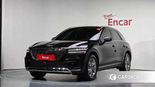 Genesis GV70 2022 Черный из Кореи