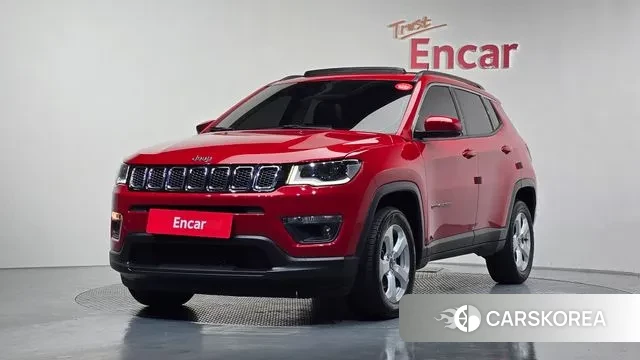 Jeep Compass 2nd Generation 2018 Красный из Кореи