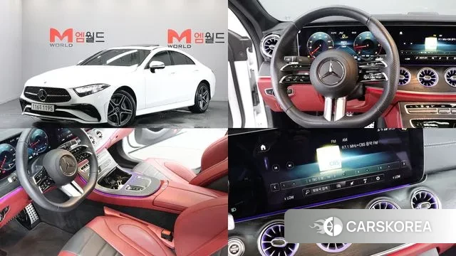 Mercedes-Benz CLS-Class C257 2023 Белый из Кореи