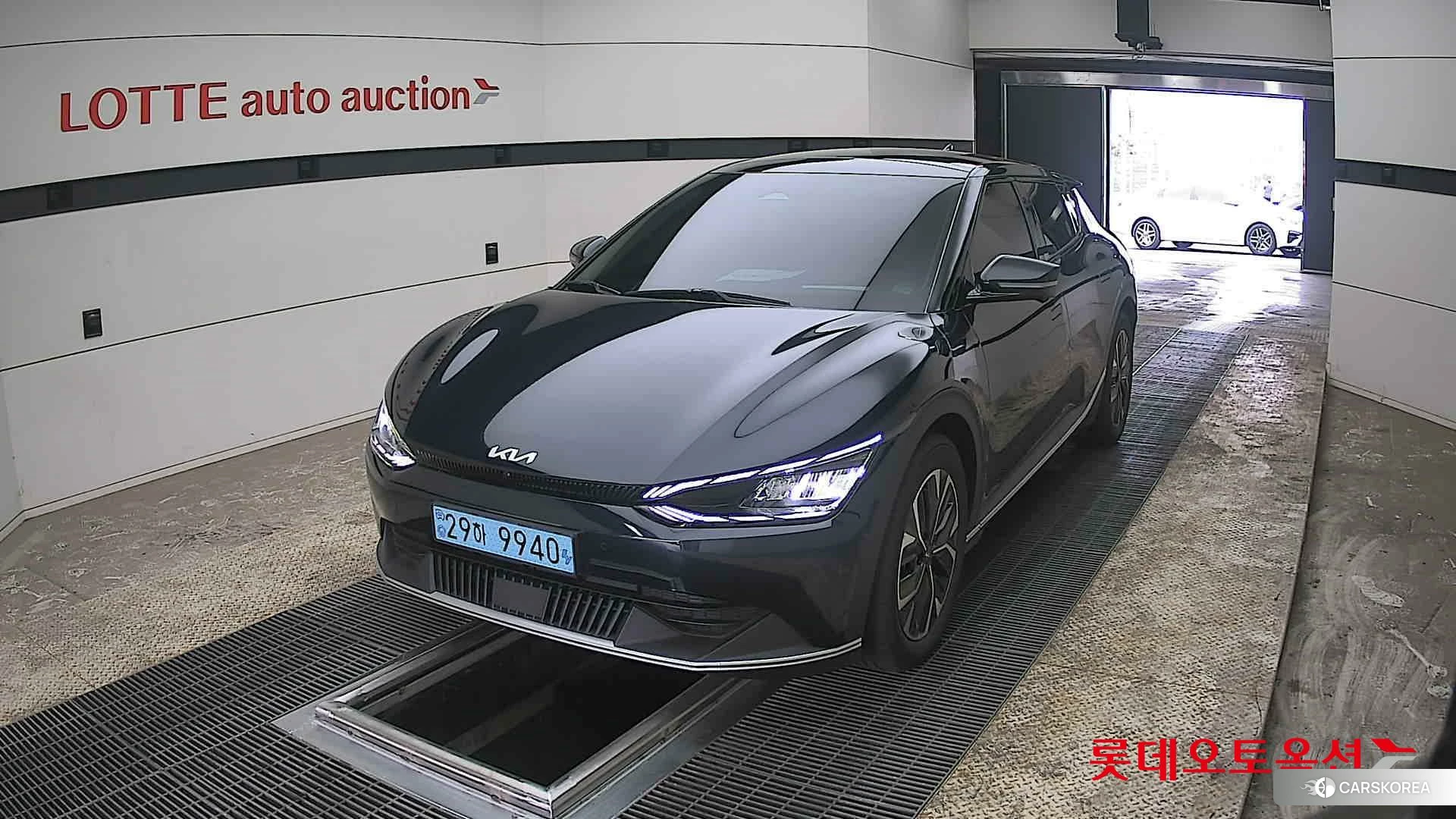 Kia EV6 2022 Gravity Blue из Кореи