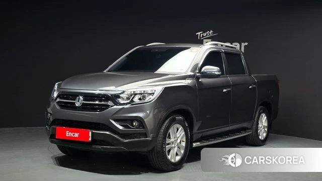 Ssangyong Rexton Sports 2018 Серый из Кореи