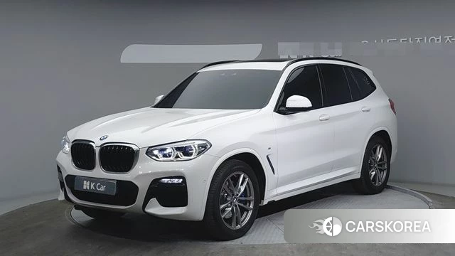 BMW X3 (G01) 2021 Белый из Кореи