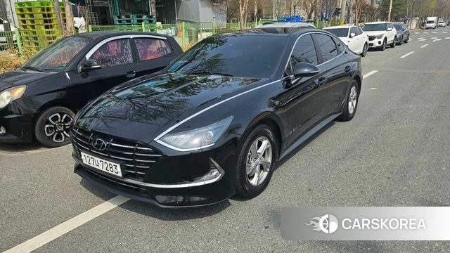 Hyundai Sonata (DN8) 2022 Черный из Кореи