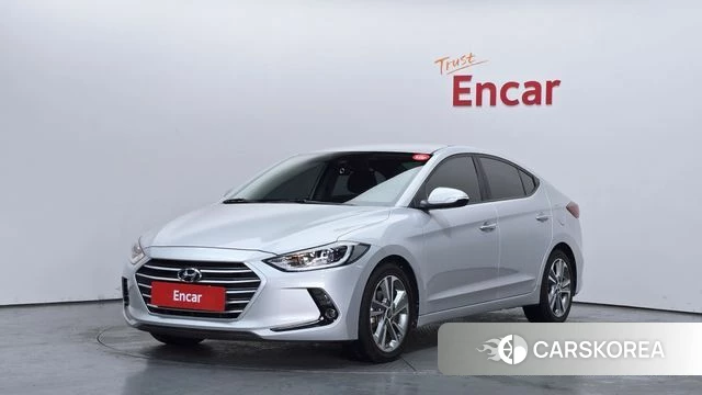 Hyundai Avante AD 2018 Серебряный из Кореи