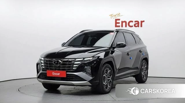 Hyundai Tucson Hybrid (NX4) 2022 Черный из Кореи