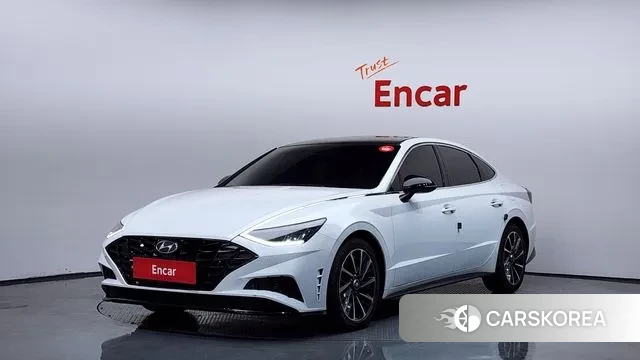 Hyundai Sonata (DN8) 2019 Белый из Кореи