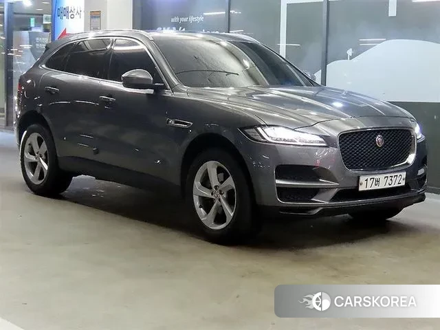 Jaguar F-PACE 2019 Серый из Кореи