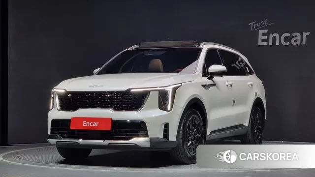 Kia The New Sorento 4th Generation 2023 Белый из Кореи