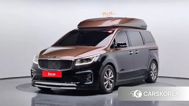 Kia The New Carnival 2018 Черный из Кореи